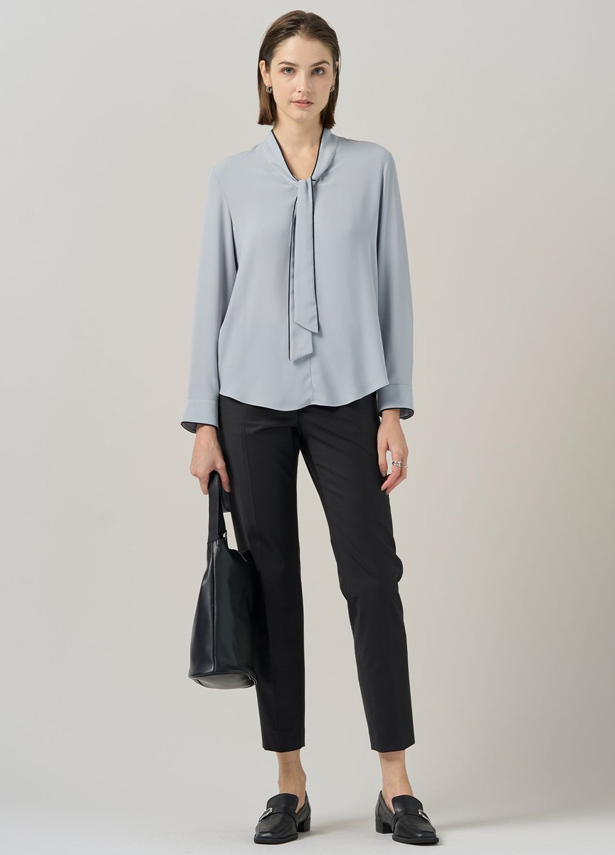 定番輕柔飄巾襯衫